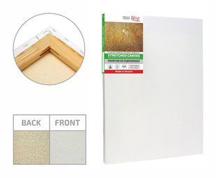 Полотно на підрамнику 18х18 см бавовна дрібне зерно акриловий грунт Rosa Gallery, 1841818 3140 фото