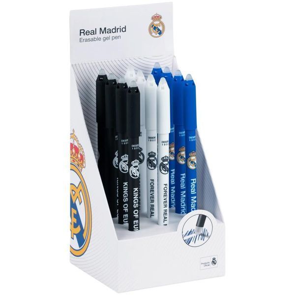 Ручка гелева пиши-стирай Kite Real Madrid RL26-350, 76148 9352 фото