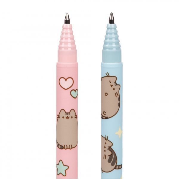 Ручка гелева пиши-стирай 0,5 мм синя YES Pusheen, 420398 7483 фото