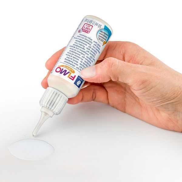 Жидкая полимерная глина Fimo liquid гель прозрачная 50 мл Staedtler, 805000 6688 фото