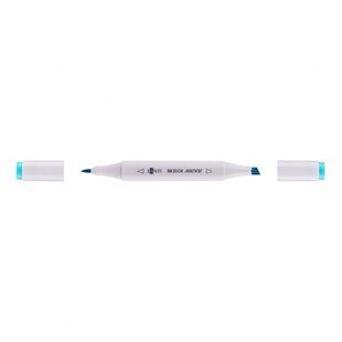 Скетч маркер двухсторонний небесно-голубой Santi SM-39, 390580 5614 фото