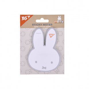 Блок бумаги с клейким слоем фигурный 40 листов Miffy Yes, 170436 7789 фото