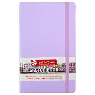 Блокнот для графики Talens Art Creation А5 140 г/м 80 листов Pastel Violet Royal Talens, 9314132 8317 фото