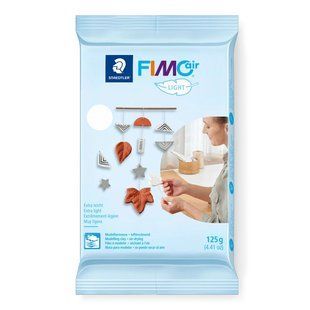 Полімерна глина самозастигаюча надлегка Fimo Air Light біла 125 грам Staedtler, 8133010 4935 фото