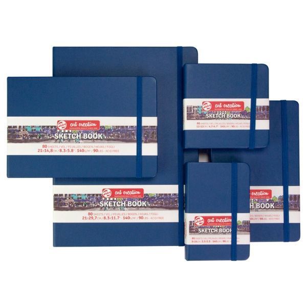 Блокнот для графики Talens Art Creation А6 80 листов Navy Blue Royal Talens, 9314231 5141 фото