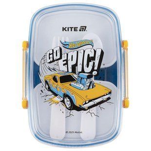 Ланчбокс с наполнением 750 мл Kite Hot Wheels HW25-181, 70929 8466 фото