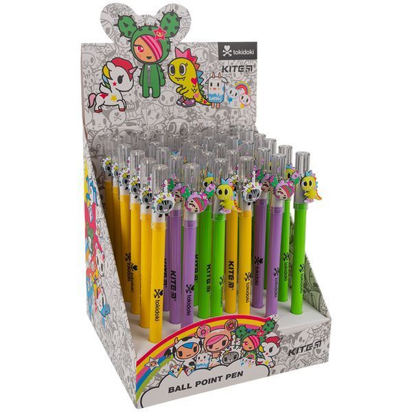 Ручка кулькова Kite tokidoki TK23-353, 64994 977 фото
