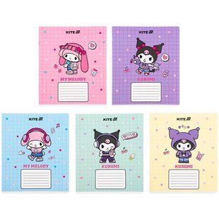 Тетрадь школьная 12 листов клетка Kite Kuromi HK25-232-4, 71712 7864 фото