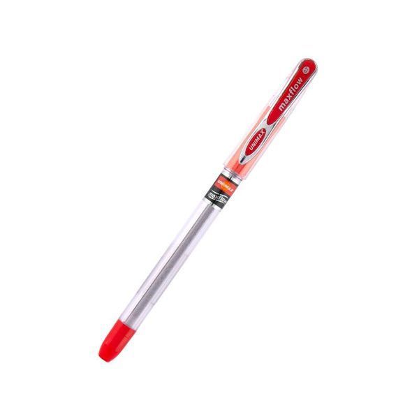 Ручка шариковая красная Maxflow 0,7 мм Unimax UX-177-06, 39743 9166 фото