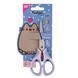 Ножницы 13 см с резиновыми вставками Pusheen YES, 480460 7968 фото 1