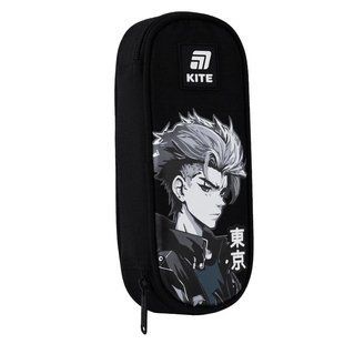 Пенал 1 отделение с дополнительной вкладкой Kite Anime Boy K25-599-12, 70138 8519 фото
