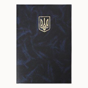 Папка Герб А4+ балакрон синяя Buromax BM.3571-02, 777218 9265 фото