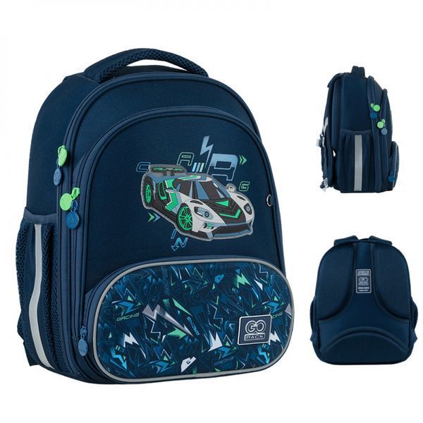 Рюкзак школьный каркасный Racing Car GoPack Education GO24-597M-7, 66845 6258 фото