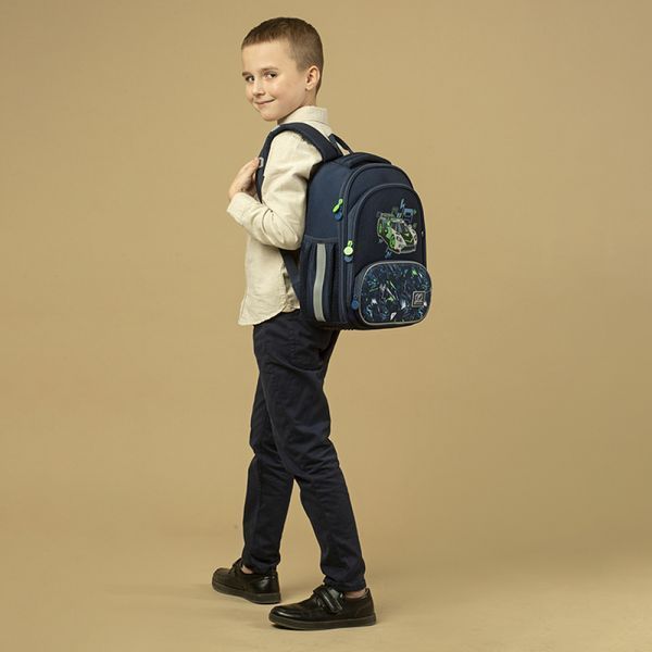 Рюкзак школьный каркасный Racing Car GoPack Education GO24-597M-7, 66845 6258 фото