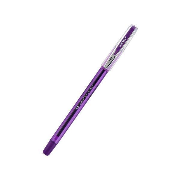 Ручка шариковая фиолетовая Unimax Fine Point Dlx UX-111-11, 36611 2633 фото