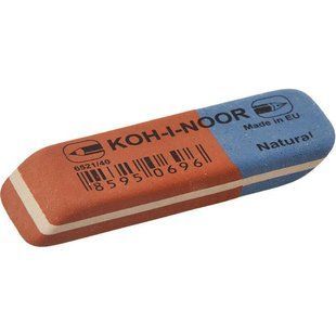 Гумка комбінована Bluestar Koh-i-noor 6521/40, 01255 2203 фото