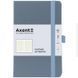 Книга записна А5 125х195 мм клітинка 96 аркушів сіра Partner Axent 8201-62-A, 68669 7926 фото 1