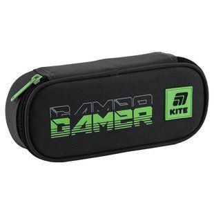 Пенал 1 отделение с дополнительной вкладкой Kite Gamer K25-599-2, 70128 8522 фото