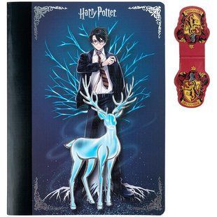 Блокнот А5 60 листов с магнитной закладкой Kite Harry Potter HP25-192, 71010 8620 фото