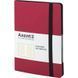 Книга записная А5 клетка 96 листов красная Partner Soft Axent 8206-05-A, 43140 7879 фото 3