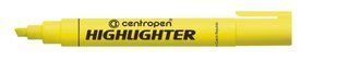 Маркер факс желтый клиновидный Centropen 8852/05, 01241 3960 фото