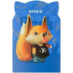 Блокнот 48 аркушів клітинка Kite Candy fox K22-461-3, 62644 1806 фото