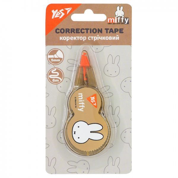 Коректор стрічковий 5мм х 6м Miffy YES, 340119 7473 фото