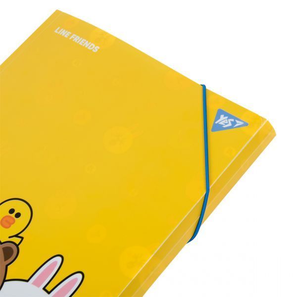 Папка A4 на резинке Line Friends YES, 492098 7450 фото