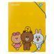 Папка A4 на резинке Line Friends YES, 492098 7450 фото 1