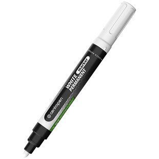 Маркер перманентный белый круглый Centropen 8586, 20634 2404 фото