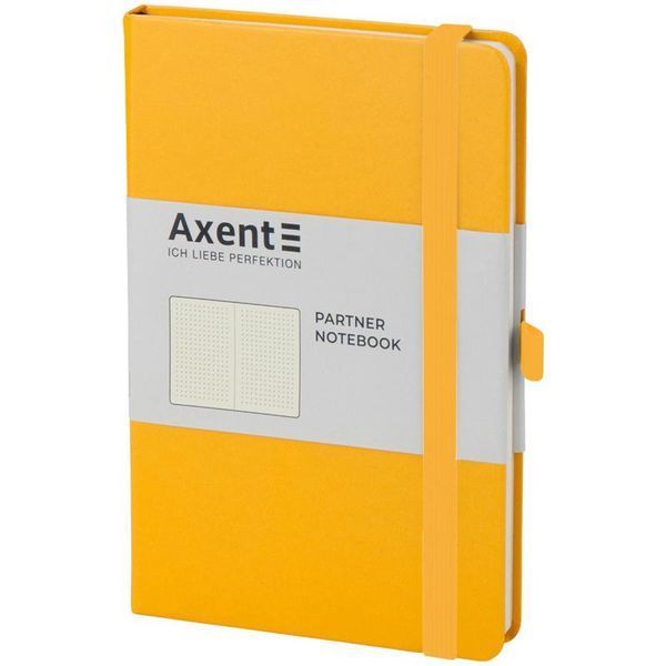 Книга записная А5 точка 96 листов желтая Partner Axent 8306-08-A, 43105 7883 фото