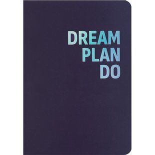 Блокнот А5 80 листов клетка Motivation Dream plan do Axent 8700-16-A, 69507 7329 фото