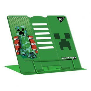 Подставка для книг металлическая YES Minecraft, 470490 9133 фото