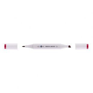 Скетч маркер двухсторонний вишневый Santi SM-35, 390576 5634 фото