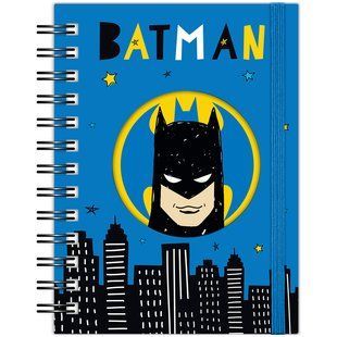 Блокнот А6 80 аркушів клітинка на спіралі Kite DC Comics DC23-229, 65041 2062 фото