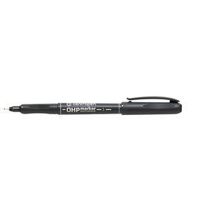 Маркер перманентный Centropen OHP черный 0,3 мм 2634/01, 35464 4227 фото