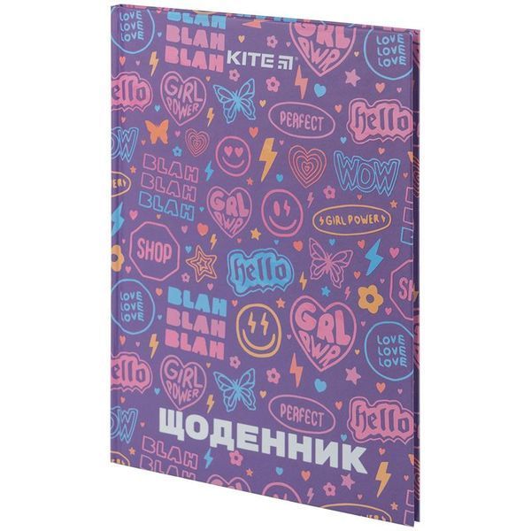 Щоденник шкільний тверда обкладинка Kite Girl power K24-262-5, 67474 5917 фото