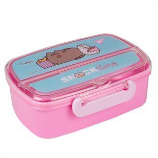 Ланчбокс 750 мл с принадлежностями Pusheen Yes, 708161 9136 фото