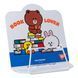 Подставка для книг металлическая фигурная Line Friends YES, 470514 6223 фото 1