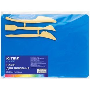 Доска для лепки 18x25 см + 3 стека синий Classic K-1140-02 Kite, 67743 5335 фото