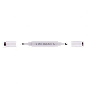 Скетч маркер двухсторонний темный коричневый Santi SM-50, 390542 5641 фото