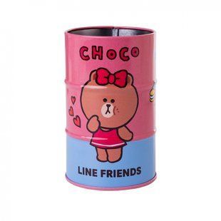 Стакан-подставка металл бочка Line friends Yes, 708098 7460 фото