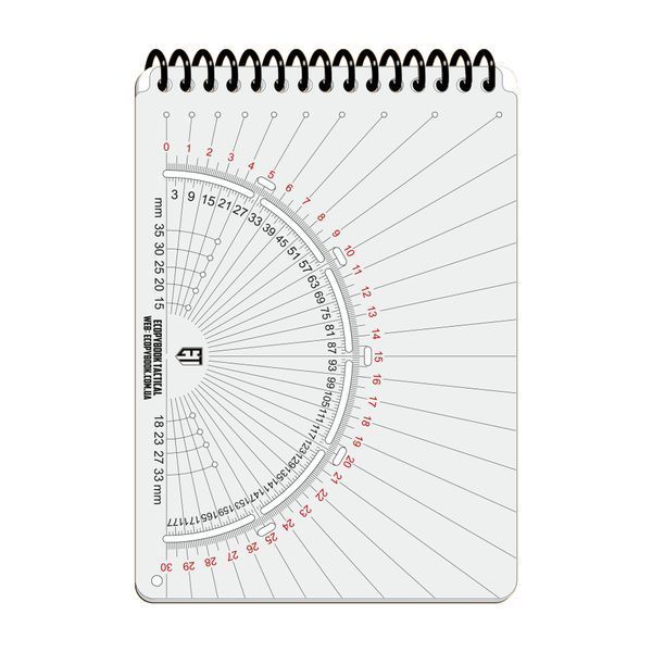Блокнот командира отделения НГУ А6 Ecopybook Tactical, 9062872 7198 фото