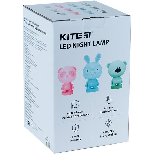 Светильник-ночник LED с аккумулятором зеленый Bear Kite K24-490-2-4, 66332 5975 фото