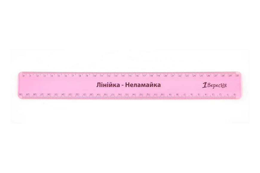 Лінійка 30 см Неламайка кольорова 1Вересня, 370477 6876 фото