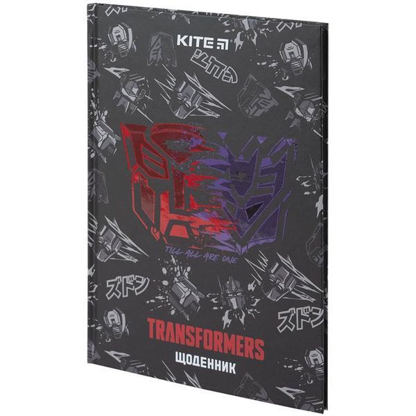 Щоденник шкільний тверда обкладинка Kite Transformers TF24-262, 67498 5926 фото
