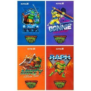 Блокнот-планшет A6 50 листов нелинованные Kite Ninja Turtles NT25-195, 71044 7807 фото