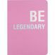 Блокнот А5 80 аркушів клітинка Motivation Be legendary Axent 8700-6-A, 66514 2419 фото 1