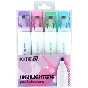 Набор маркеров текстовых клиновидных 4 цвета Creative Pastel Colors K24-1145-4 Kite, 69693 7676 фото