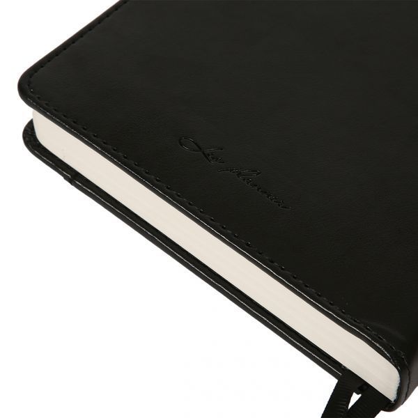 Щоденник А5 датований 2026 твердий 368 стор чорний Legacy Leo Planner, 252649 8863 фото